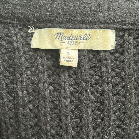 Madewell 100%Merino Wool Knit Jacket - Picture 9 of 10